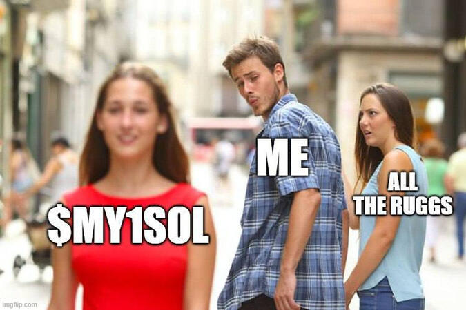 Just bought $MY1Sol